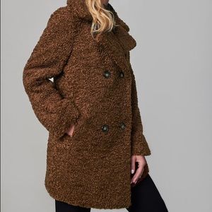 LAST CHANCE Joseph Ribkoff Double Breasted Teddy Coat